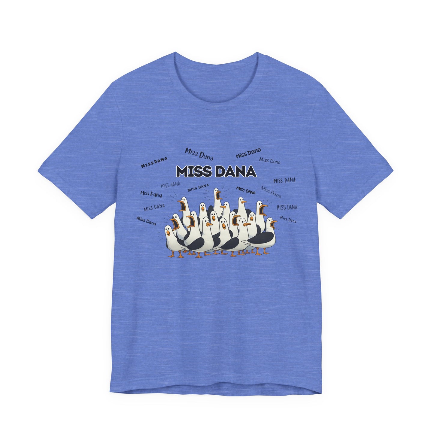 Miss Dana- Penguin Choir T-Shirt — Funny Teacher Personalized Tee