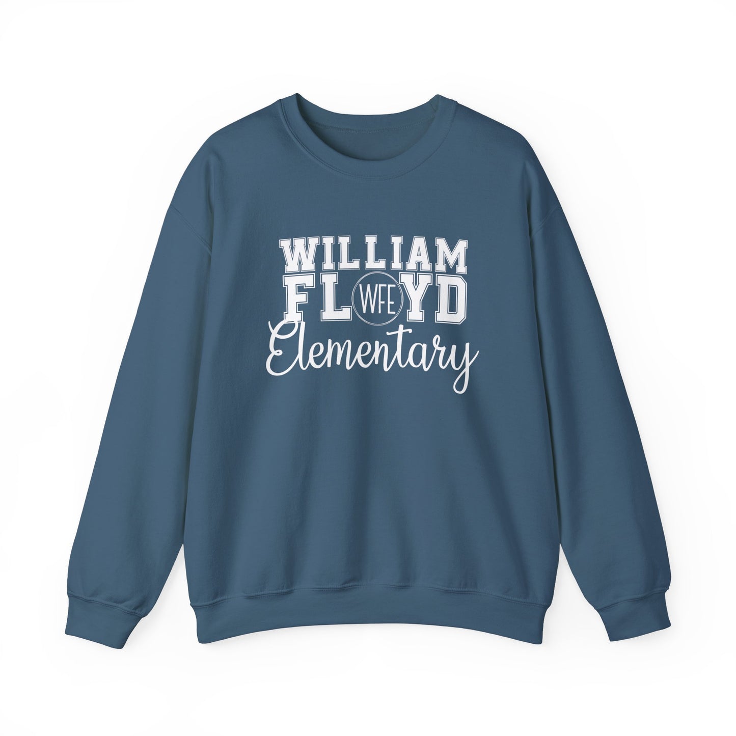 WFE Logo Crewneck Sweatshirt - William Floyd Elementary
