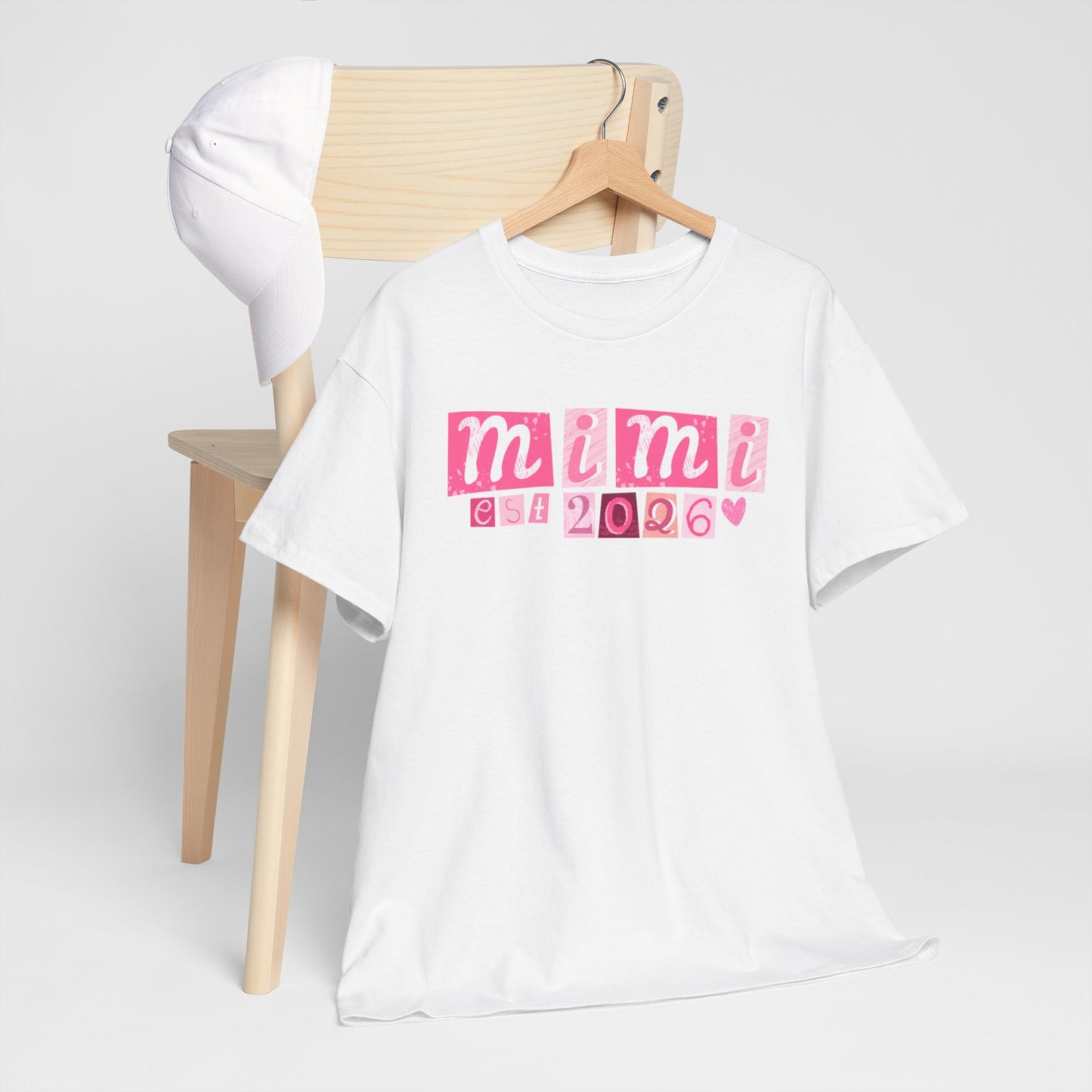 Mimi est 2026 Unisex Heavy Cotton Tee - Mother's Day