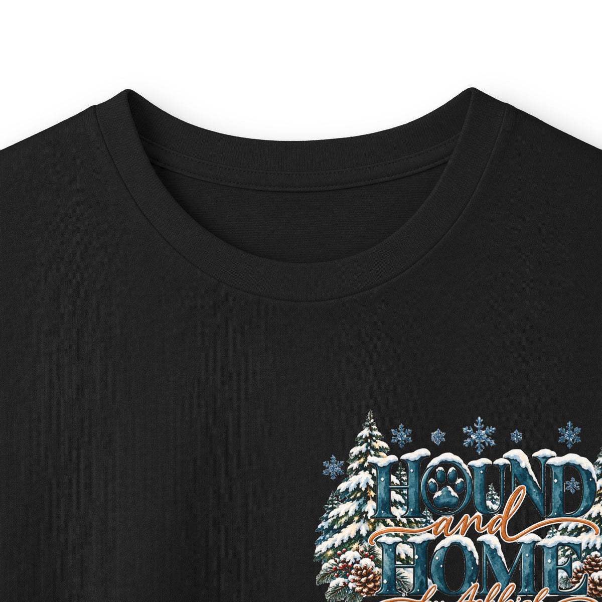 Holiday "Hound + Home" Long Sleeve Tee