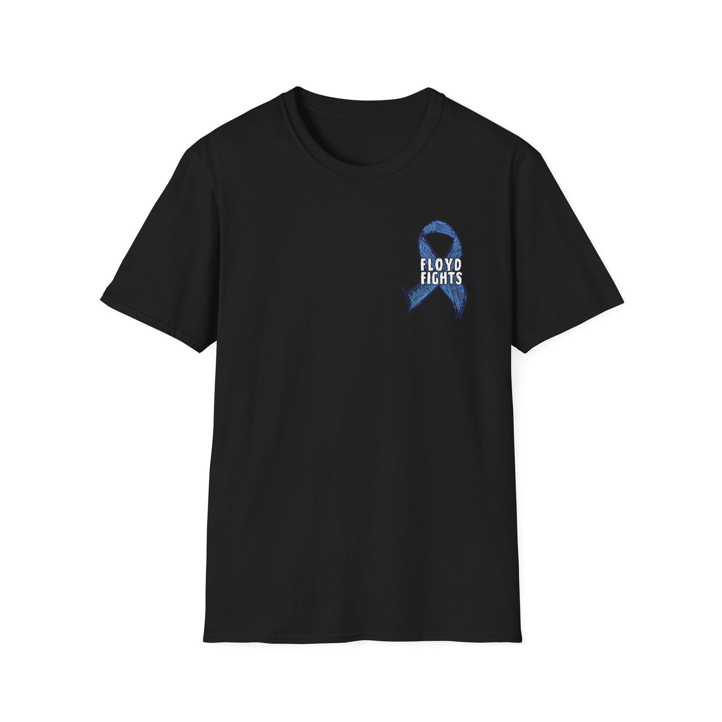 FLOYD FIGHTS Ribbon Diabetes Awareness T-Shirt | Softstyle Tee