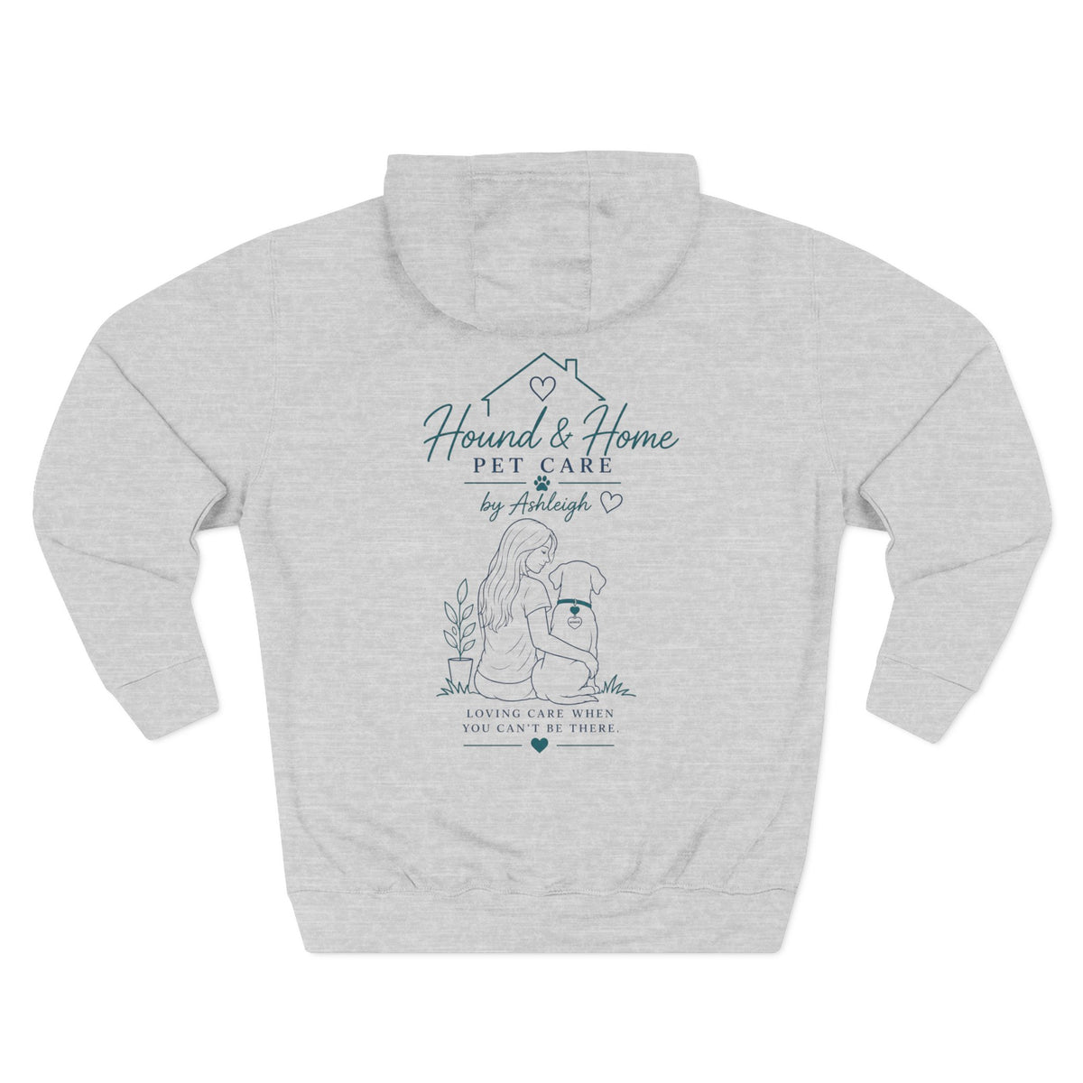 Ashleigh 2— "Hound and Home" Logo Personalized Pullover