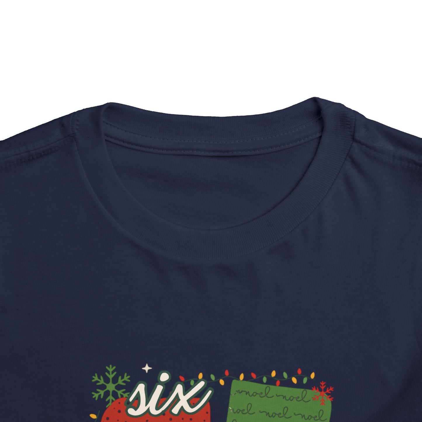 6-1 Toddler Tee "Six Seven" - Christmas