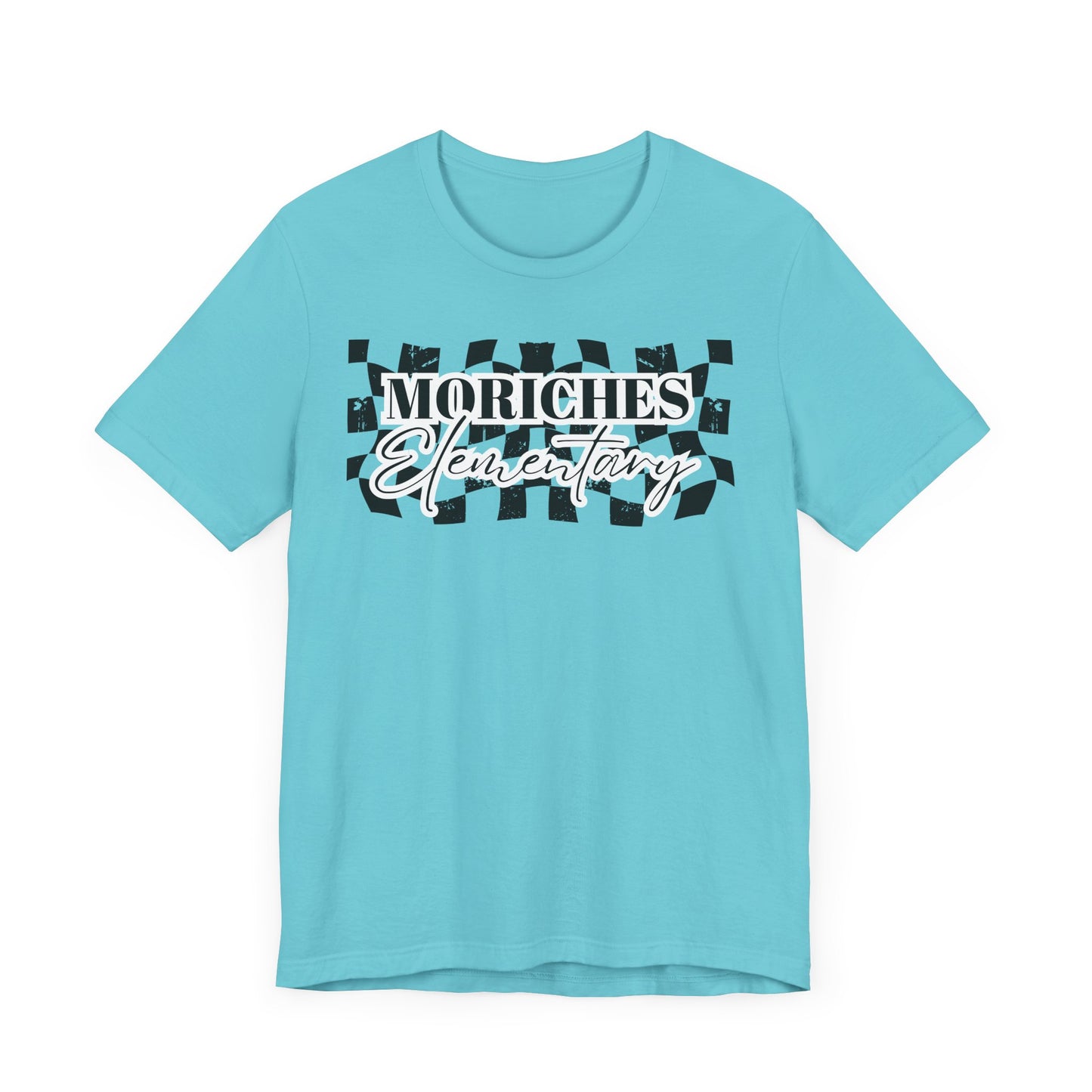 Moriches Checkered Logo Unisex Jersey Tee