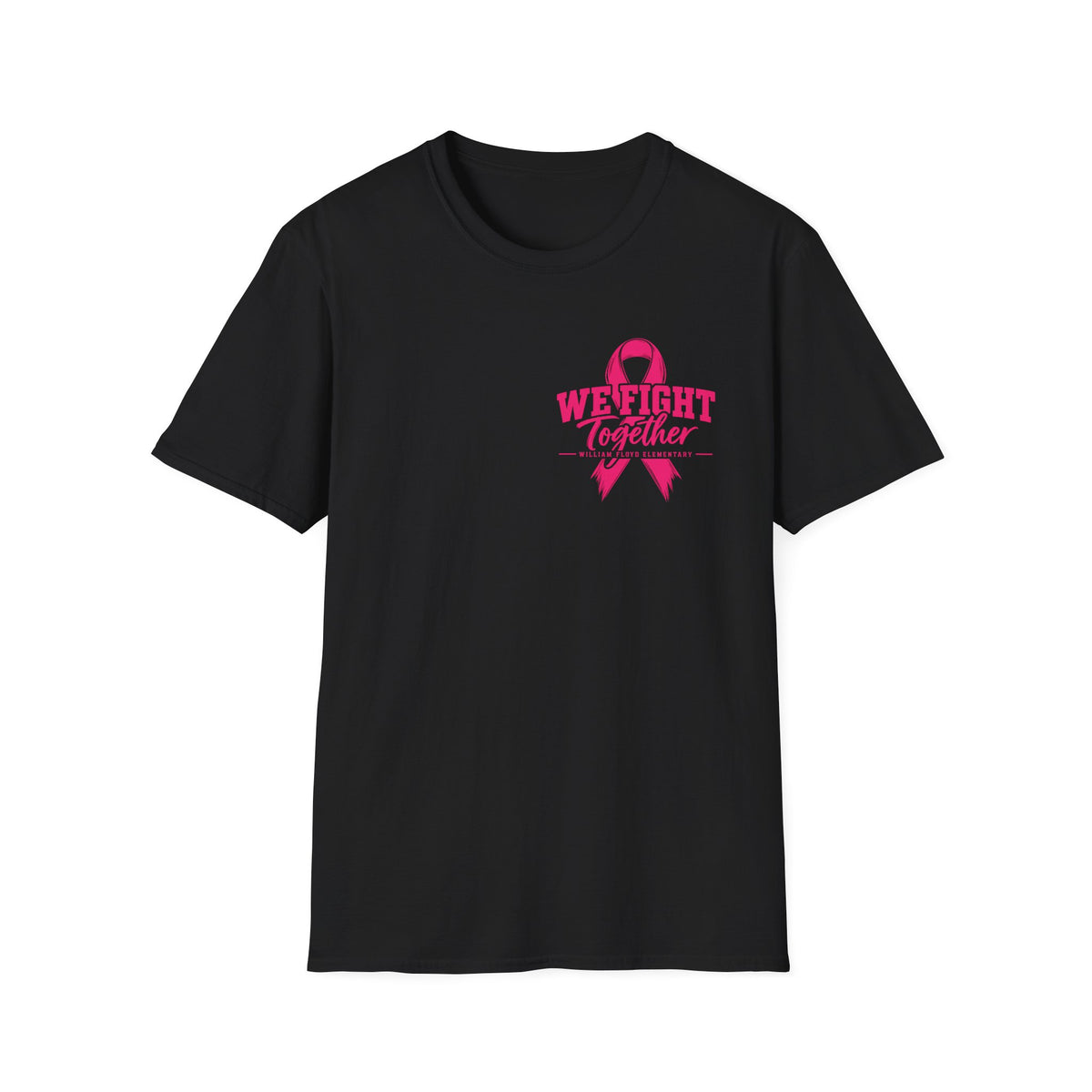 WFE- "We Fight Together"-Breast Cancer Awareness Tee, Unisex Softstyle T-Shirt