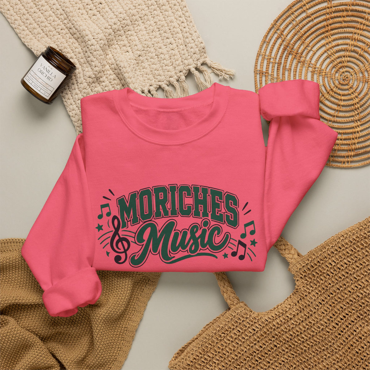 Moriches Music Sweatshirt — "Making Music and Magic at Moriches" Crewneck