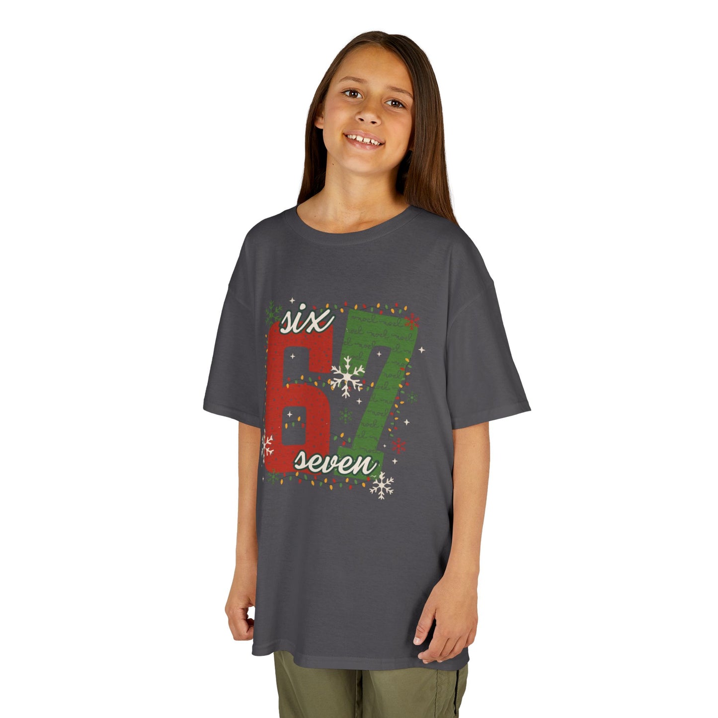Kids '67' Christmas Number Graphic Tee — Youth- Christmas
