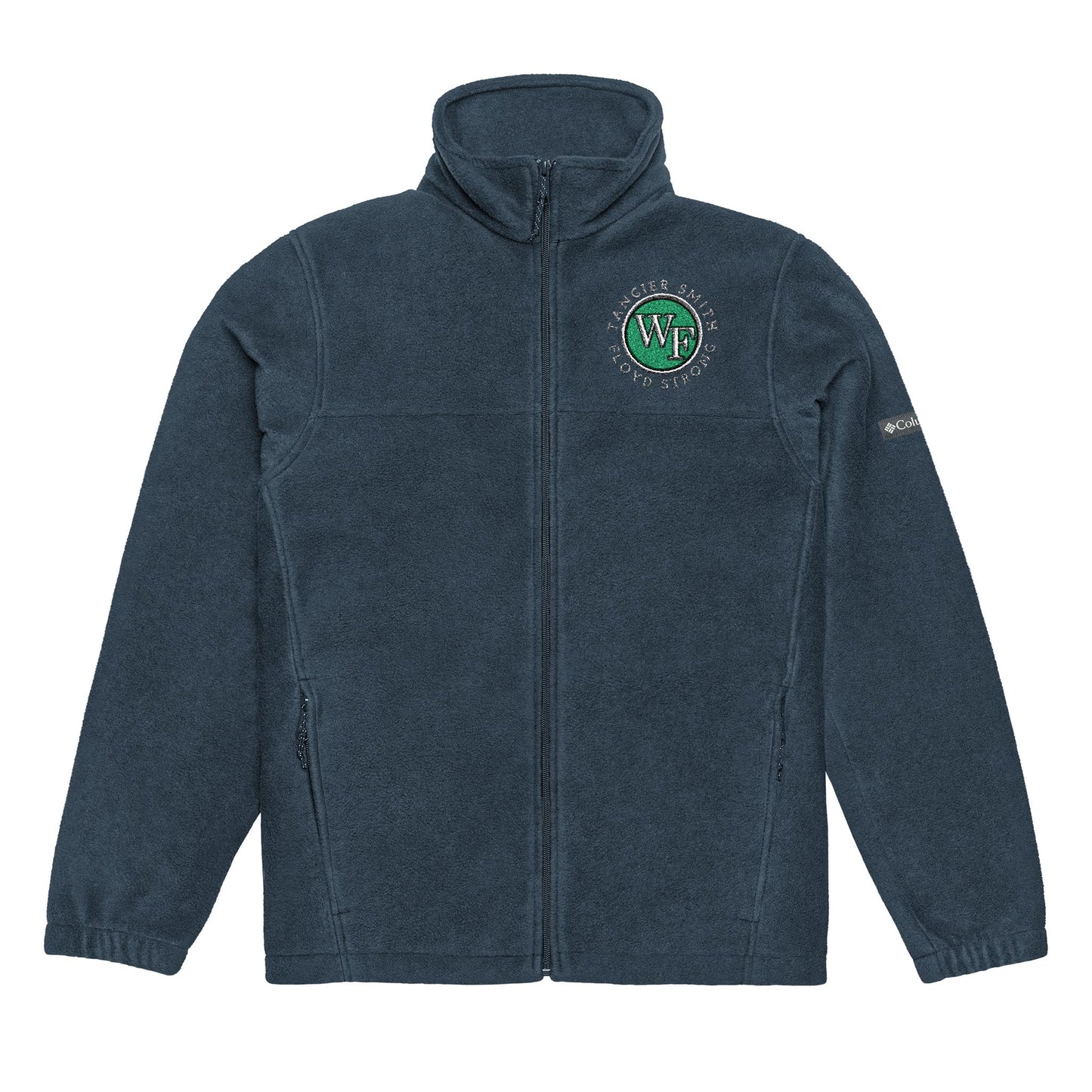 Tangier Smith- Unisex Columbia Fleece Jacket - Cozy Outdoor Comfort with Embroidery