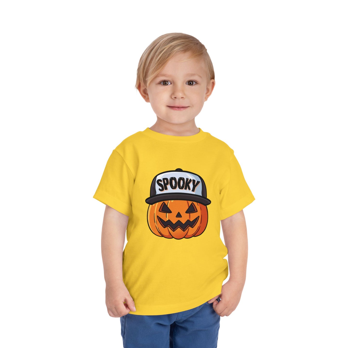 Spooky Pumpkin Tee for Toddlers, Halloween Shirt