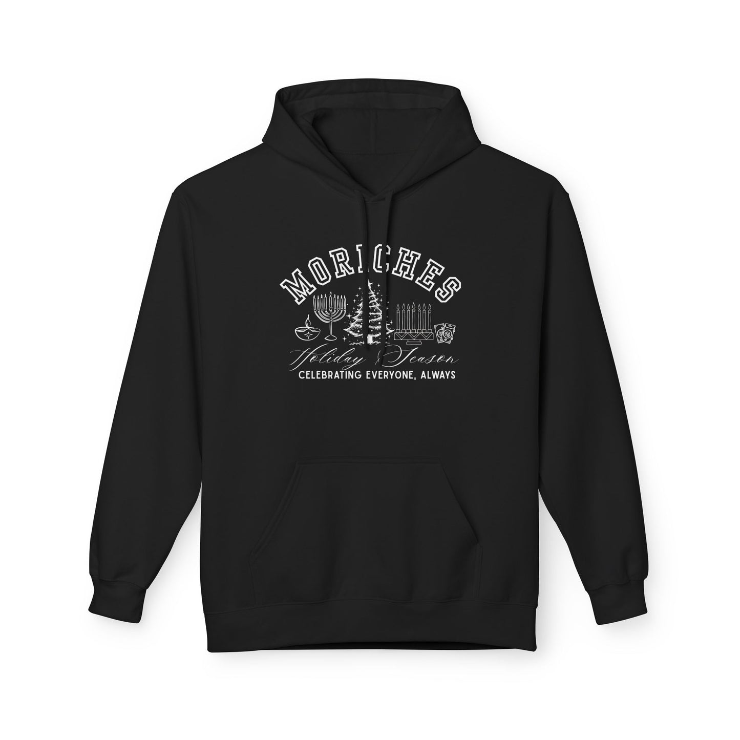 MORICHES Midweight Fleece Unisex Hoodie- Christmas