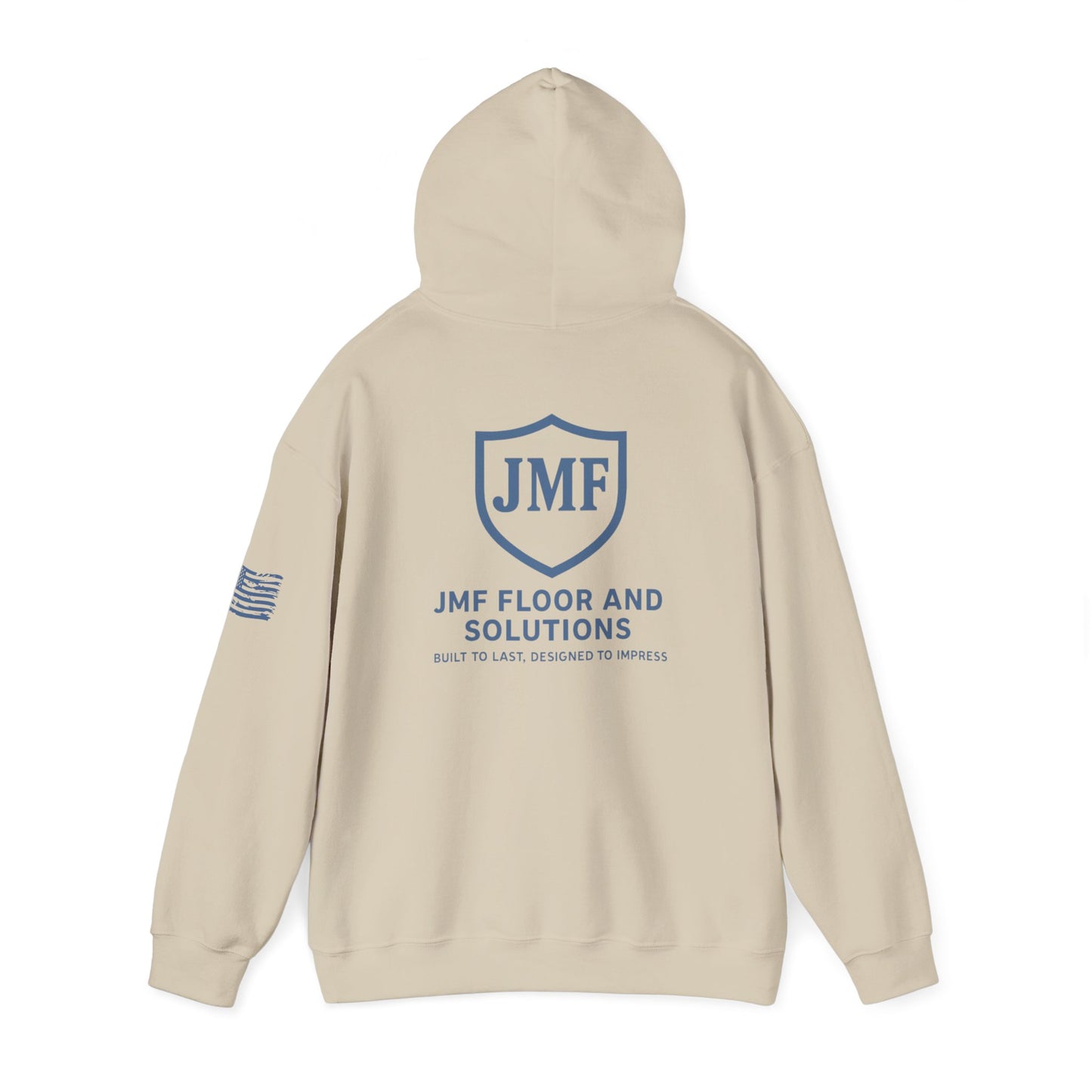 JMF Personalized, Cozy Sweatshirt Gift, JMF Floor and Solutions, Unisex Heavy Blend, Casual Style