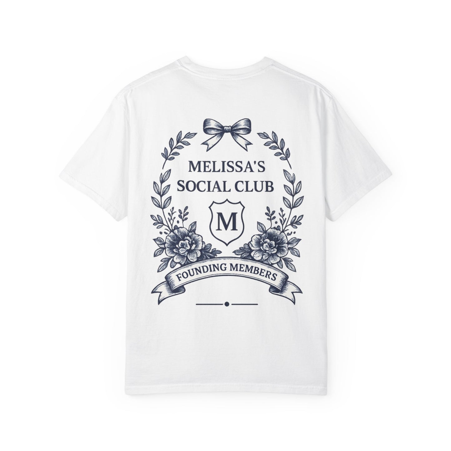 Melissa's Social Club T-Shirt —Personalized