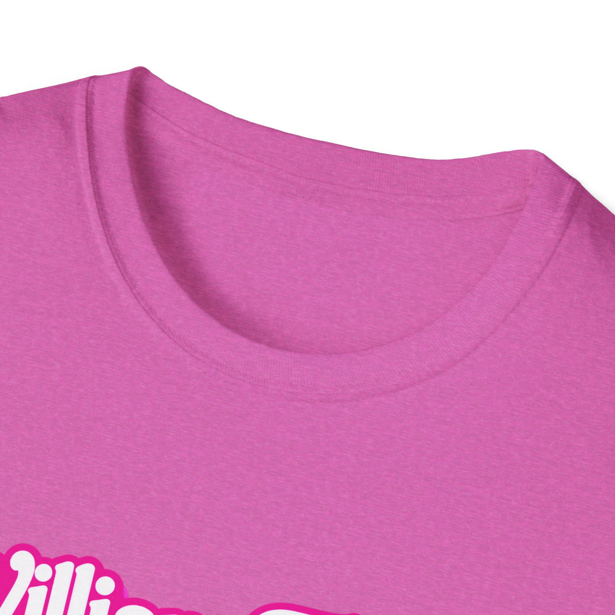 WFE Barbie-Breast Cancer Awareness Tee, Unisex Softstyle T-Shirt