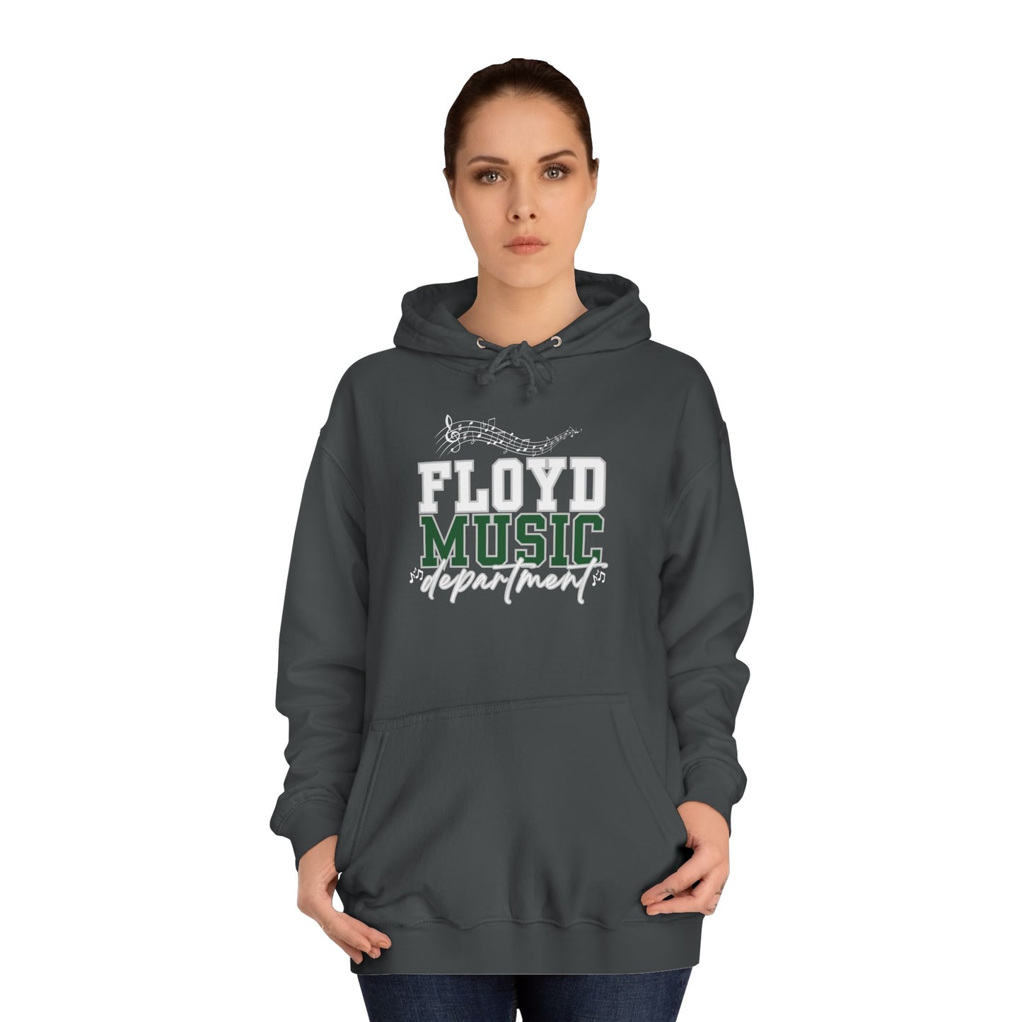 Floyd Music Unisex College Hoodie - Music Department Floyd Strong