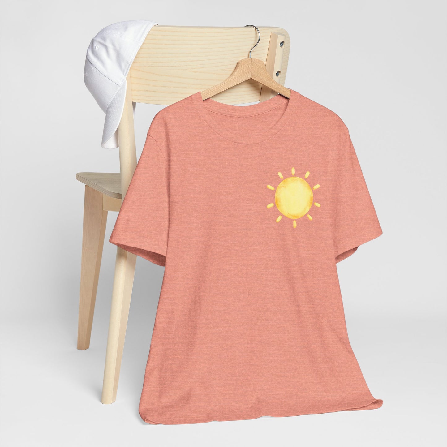 Sunny Vibes Tee - Here Comes the Sun, Unisex Tee, Summer T-Shirt