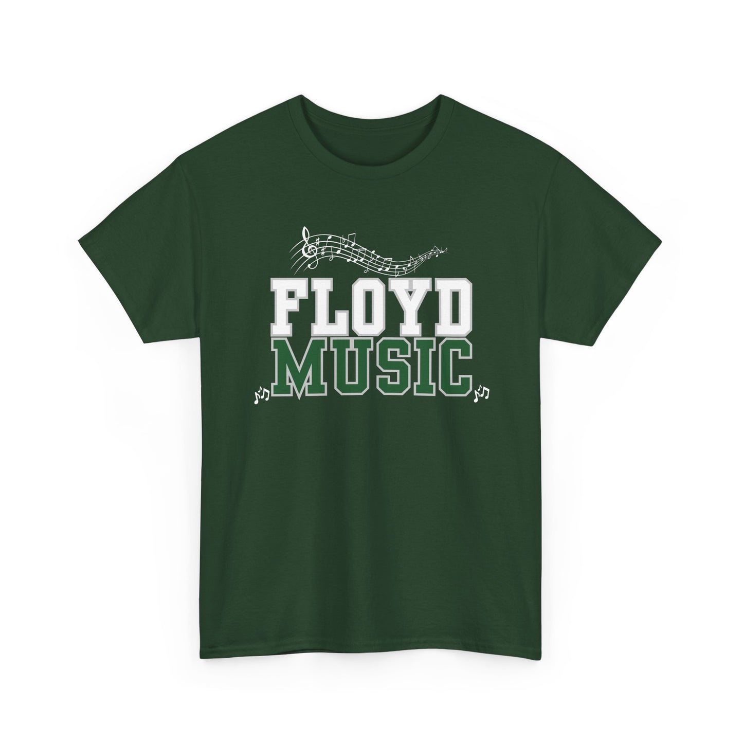 Danielsen- Floyd Music Heavy Cotton Tee - "Music is the Soundtrack of Your Life" Unisex T-Shirt- Personalized