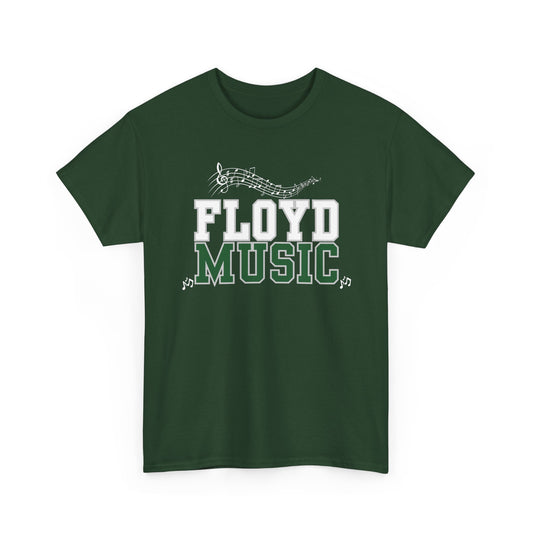 Danielsen- Floyd Music Heavy Cotton Tee - "Music is the Soundtrack of Your Life" Unisex T-Shirt- Personalized