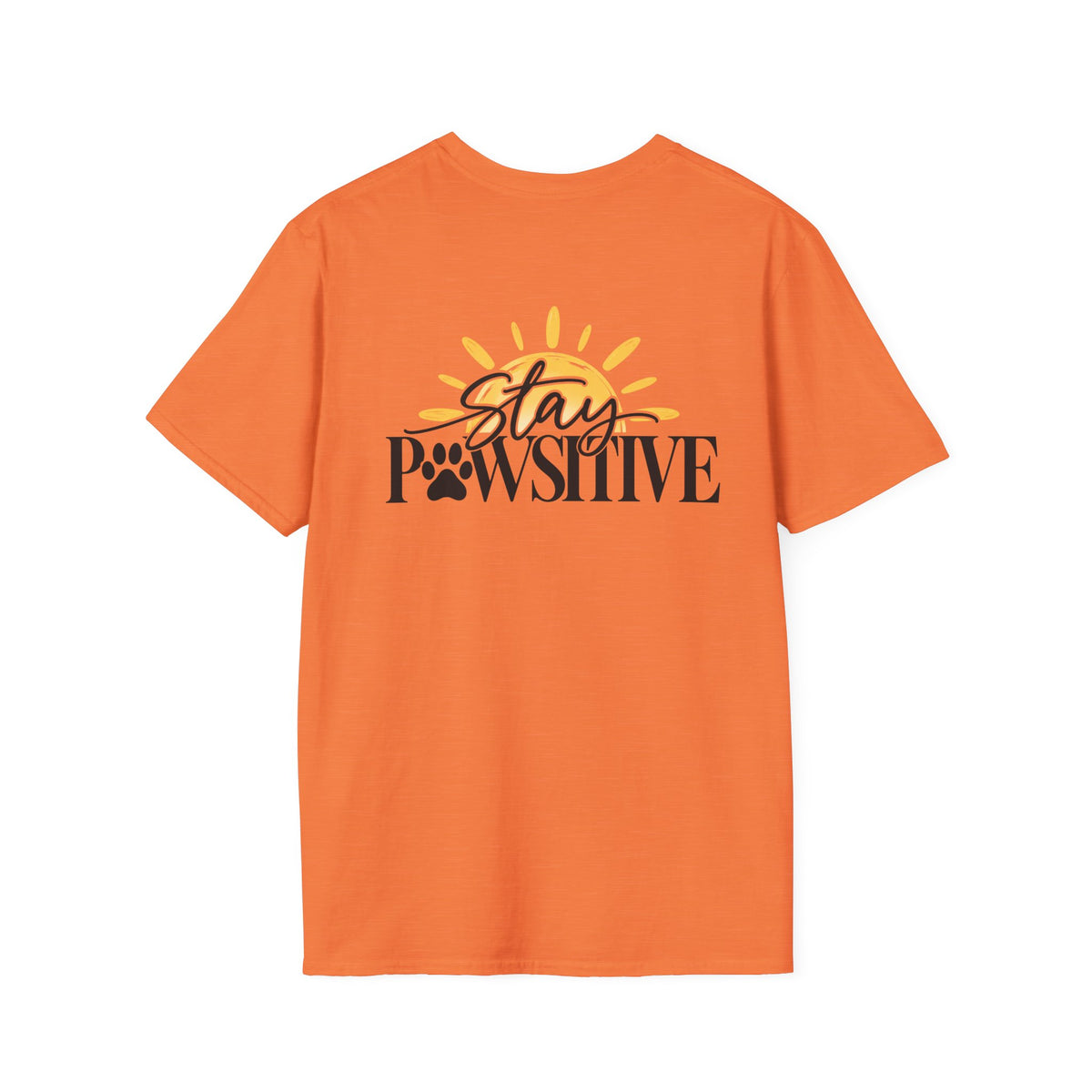 Hound & Home "Stay Pawsitive" — T-Shirt