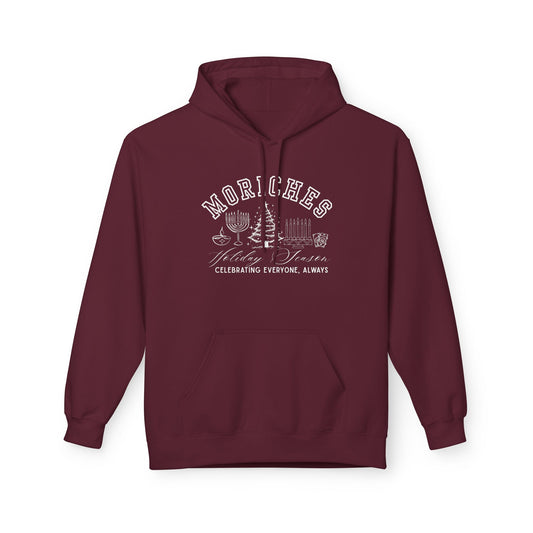 MORICHES Midweight Fleece Unisex Hoodie- Christmas