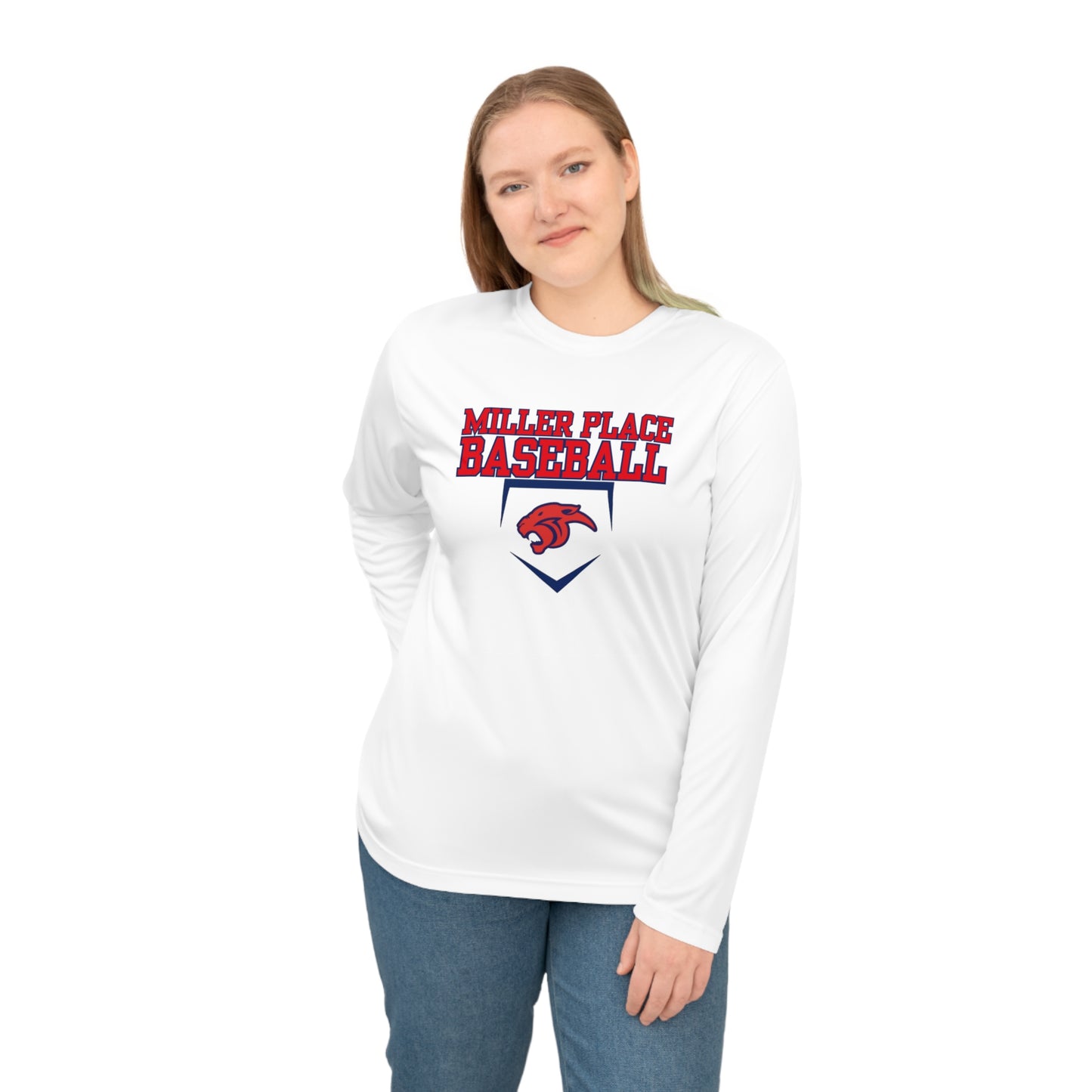 MP Baseball- Long Sleeve Moisture Wicking Shirt- Diamond Club