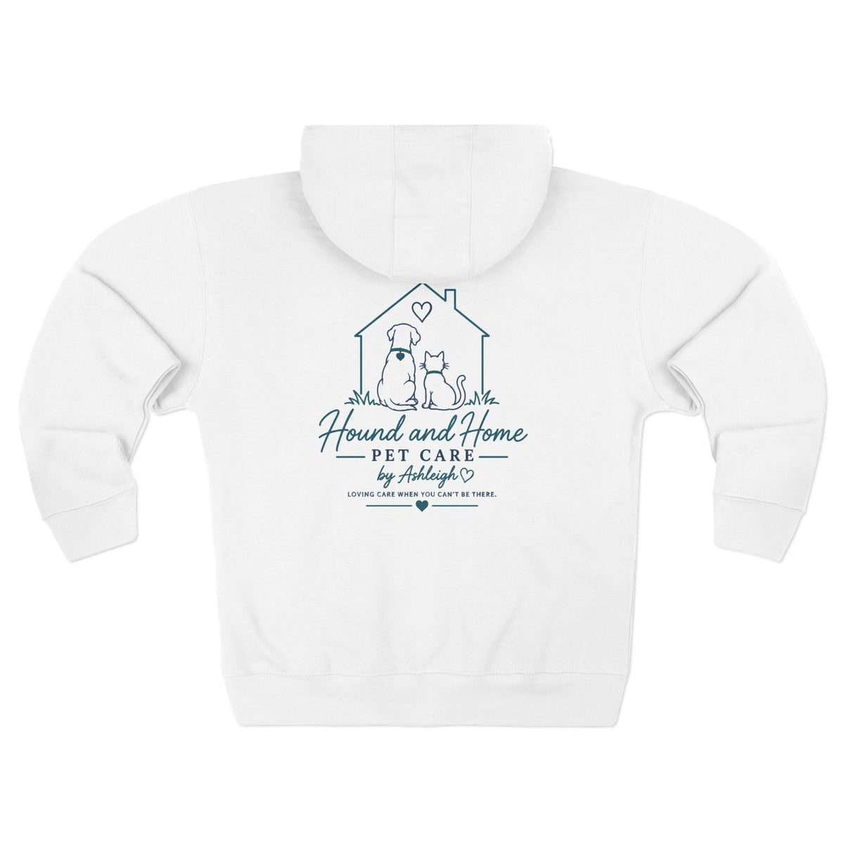 Ashleigh— Hound and Home Personalized Zip Up