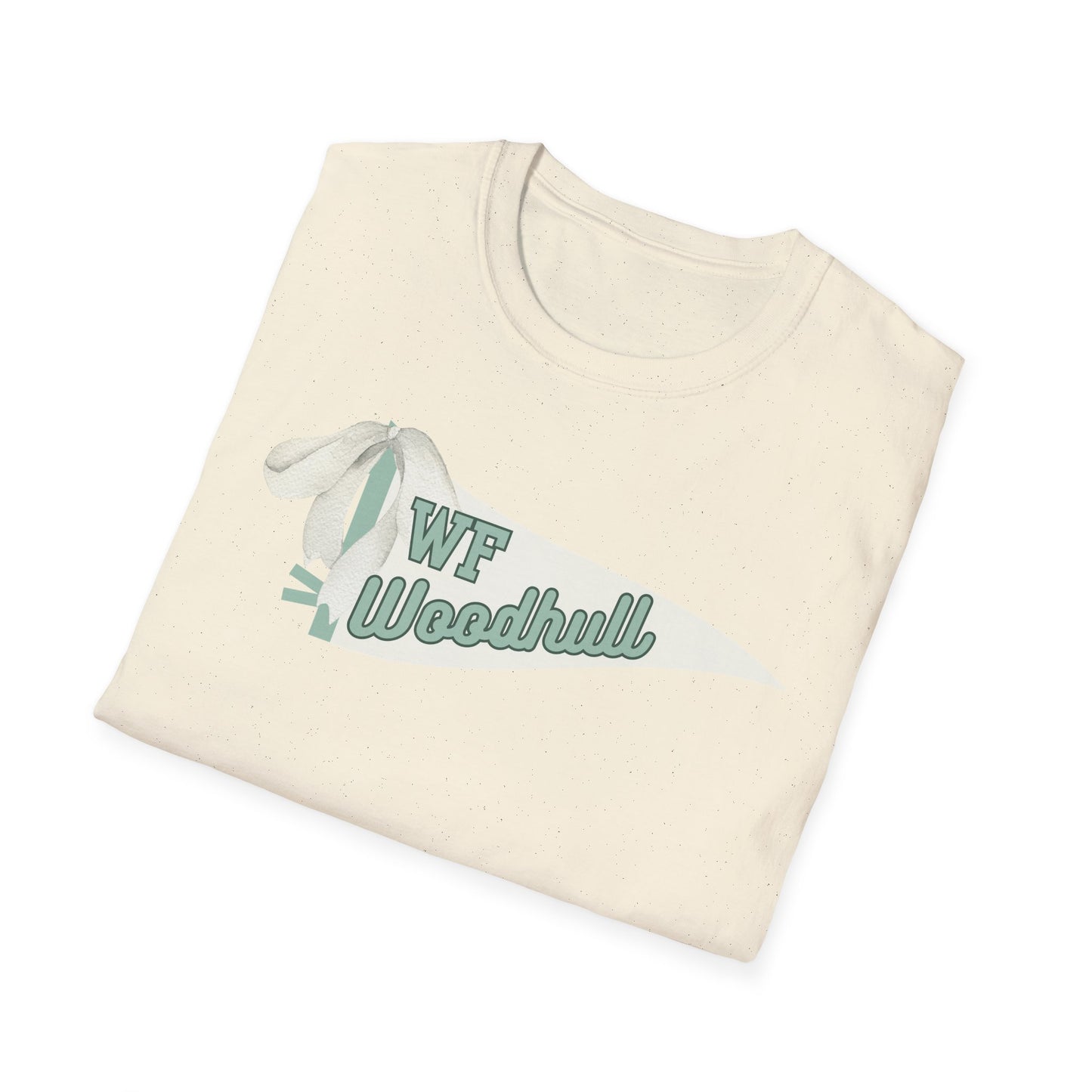 Woodhull Pennant Unisex Softstyle Graphic Tee with Vintage Design