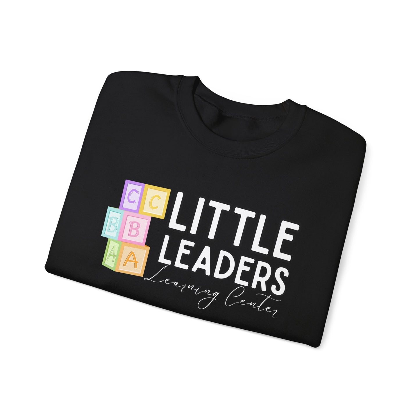 Little Leaders w/ Blocks Crewneck Unisex Sweatshirt