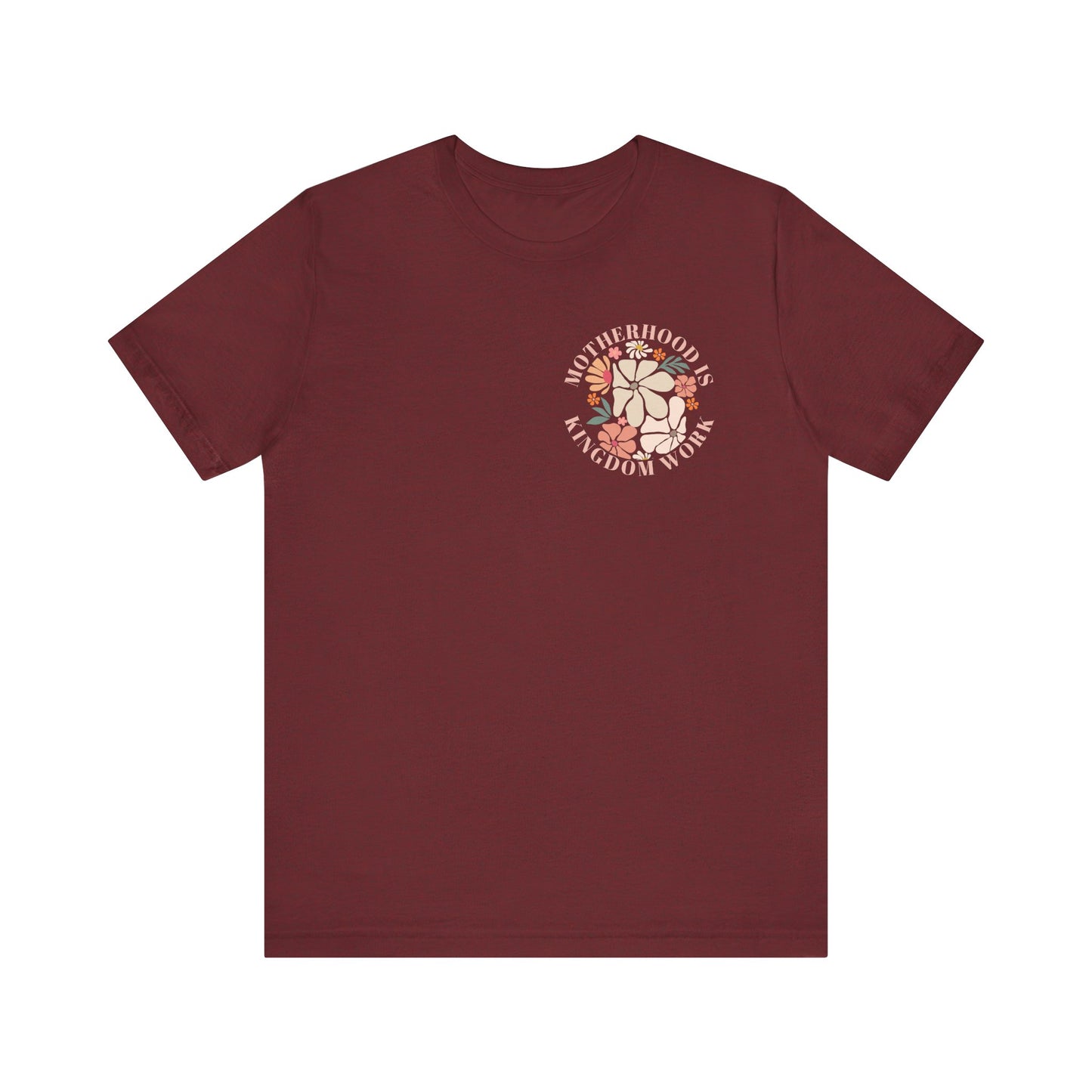 Inspirational Motherhood Graphic Tee – Comfortable Unisex Jersey Short Sleeve Shirt