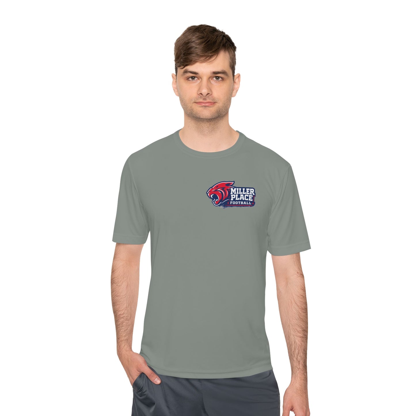 MP Football 'Earned. Never Given.' Sport Tek- Performance Shirt- MP Touchdown Club
