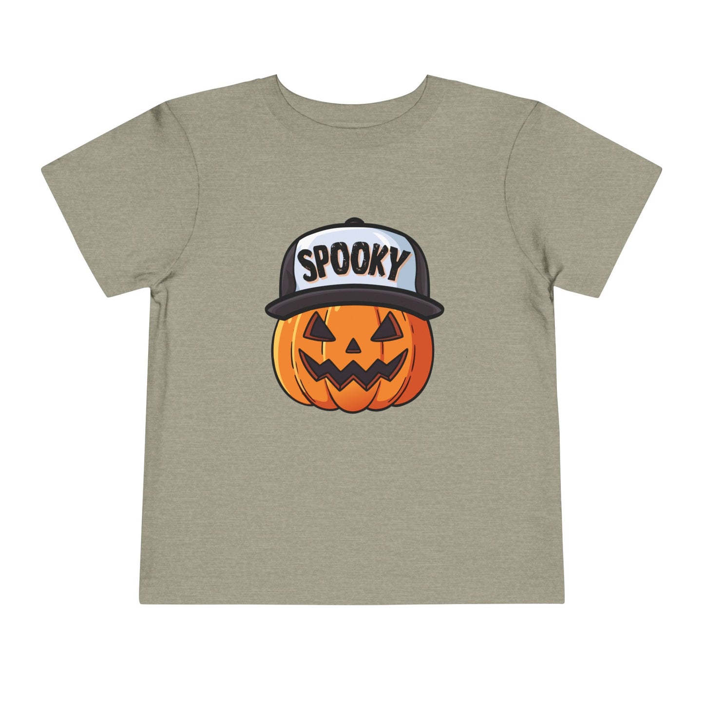 Spooky Pumpkin Tee for Toddlers, Halloween Shirt
