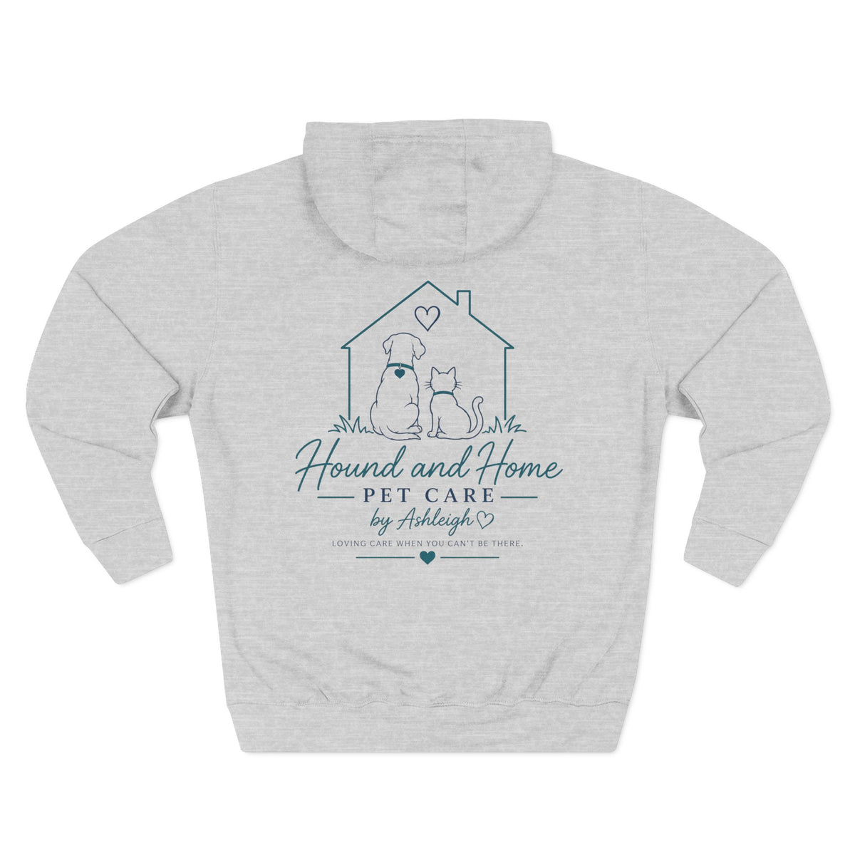 Ashleigh — "Hound and Home" Logo Personalized Pullover