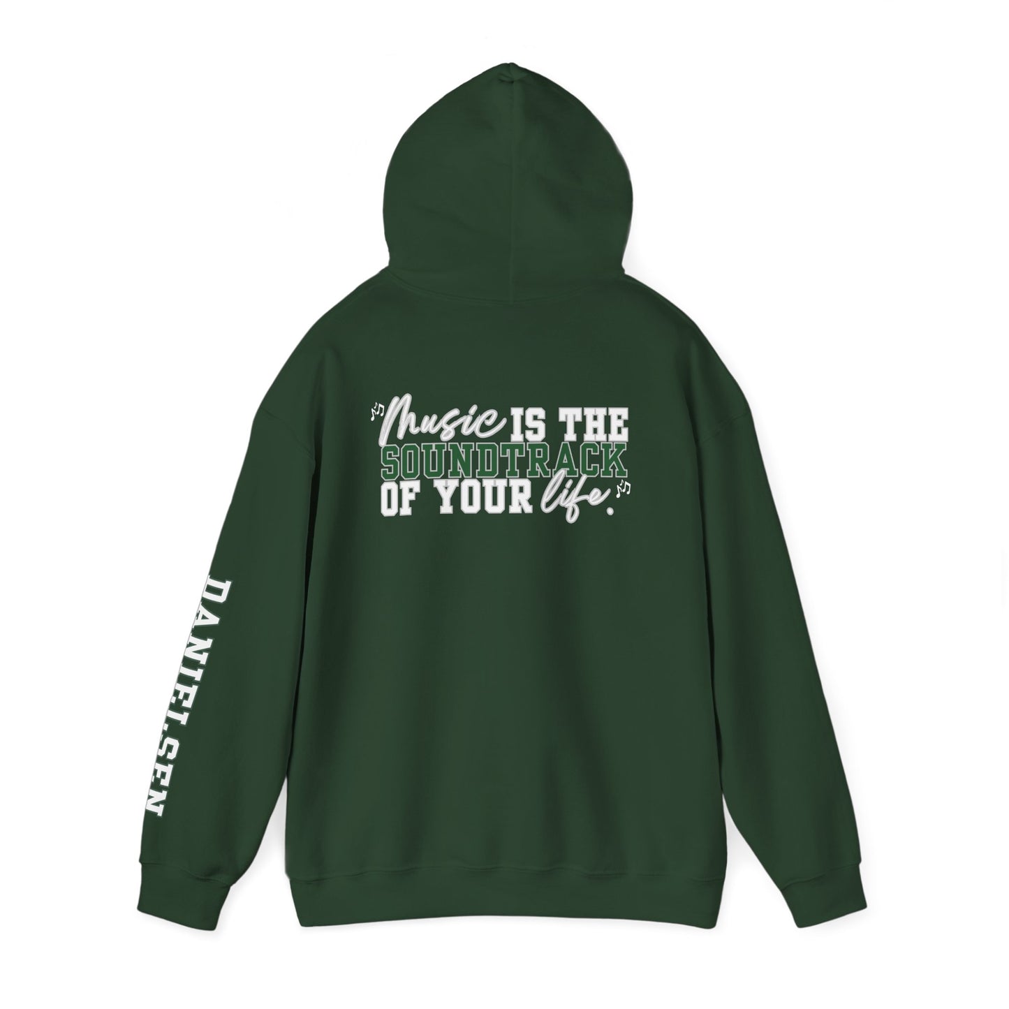 Danielsen- Floyd Music Heavy Cotton Tee - "Music is the Soundtrack of Your Life" Unisex T-Shirt- Personalized