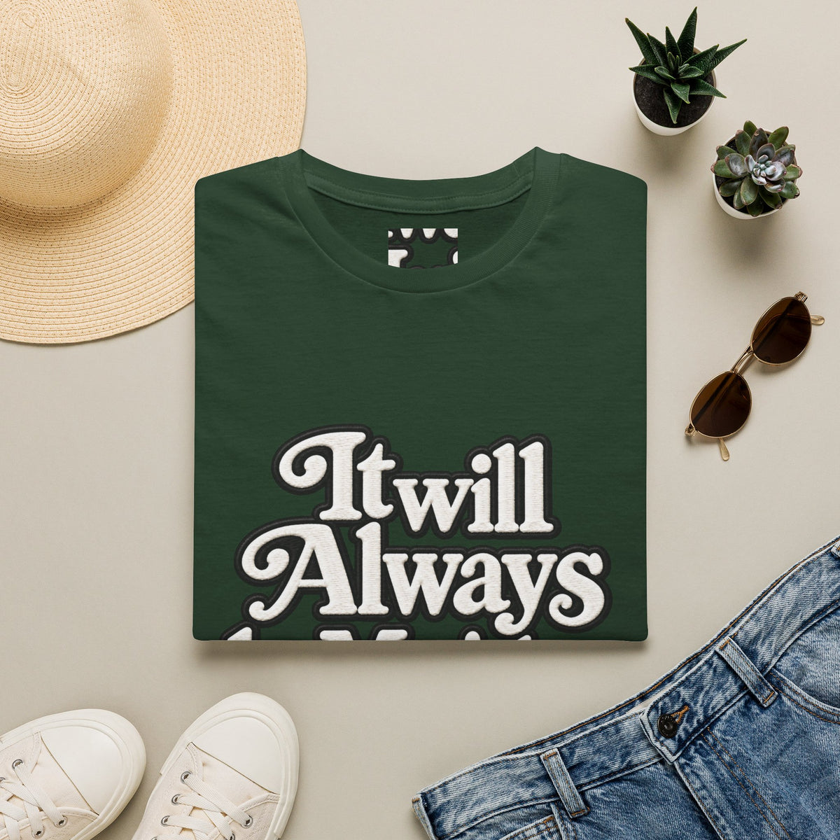 "It will Always be Moriches or Nowhere" - Softstyle T-Shirt