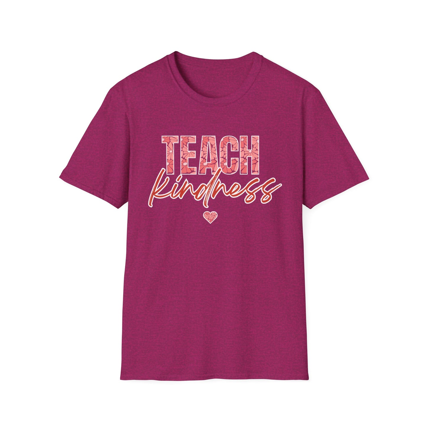 Teach Kind ness Teacher T-Shirt