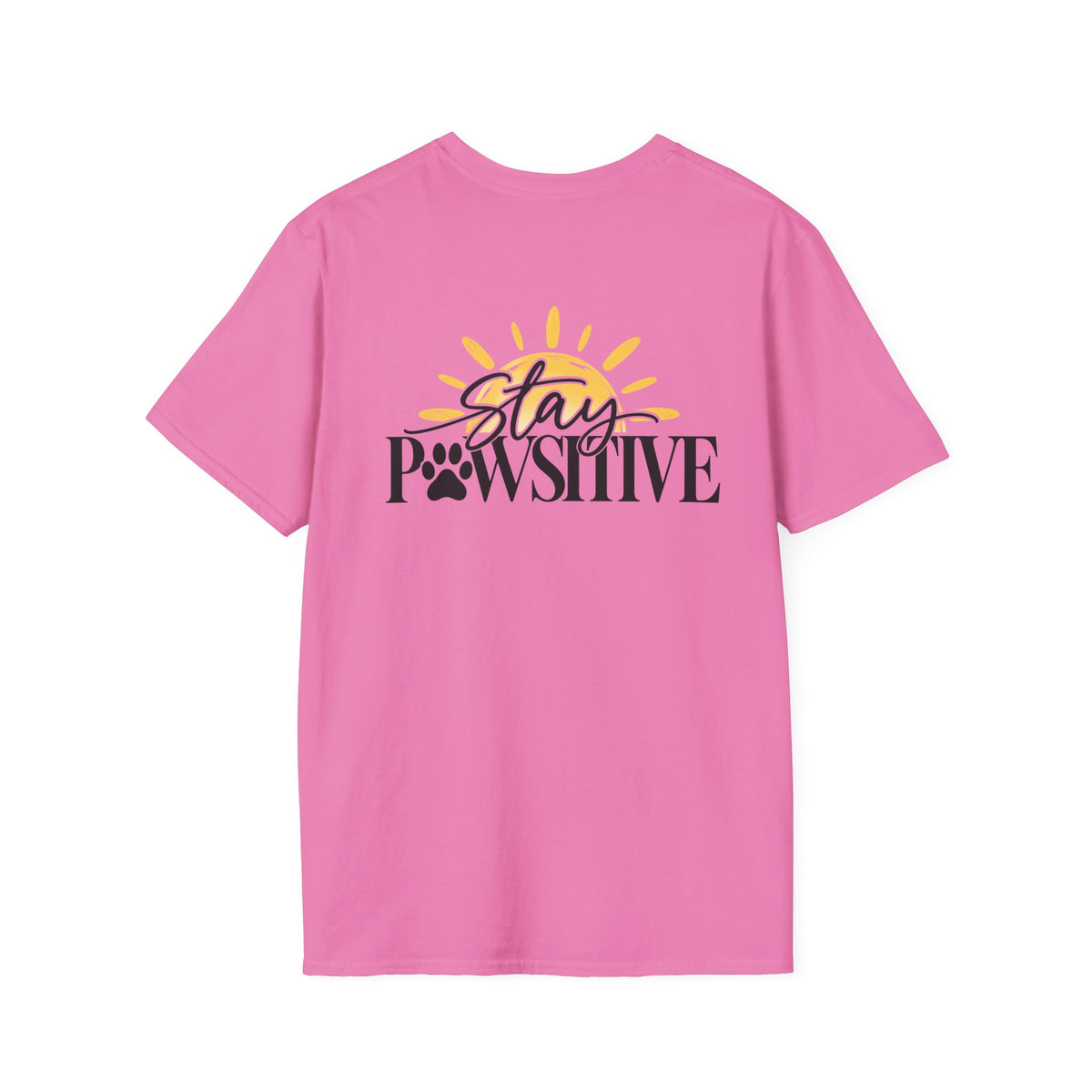 Hound & Home "Stay Pawsitive" — T-Shirt