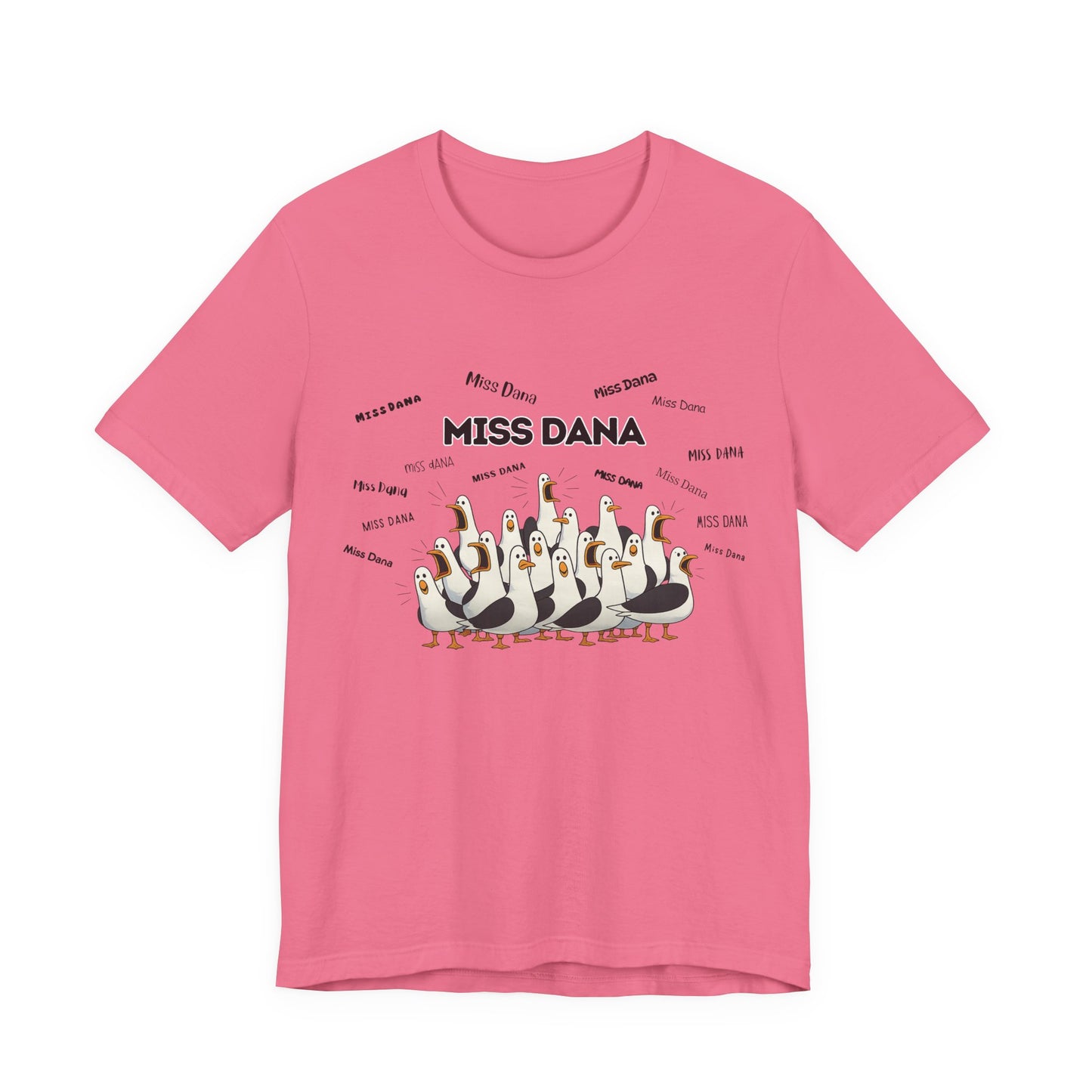 Miss Dana- Penguin Choir T-Shirt — Funny Teacher Personalized Tee