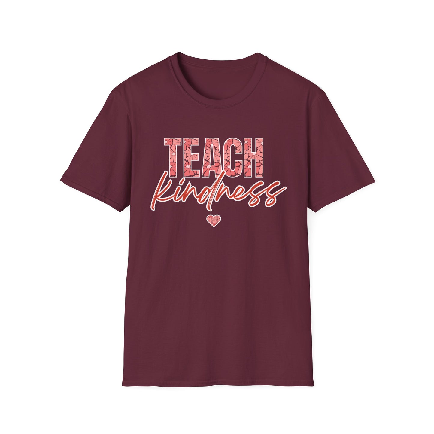 Teach Kind ness Teacher T-Shirt