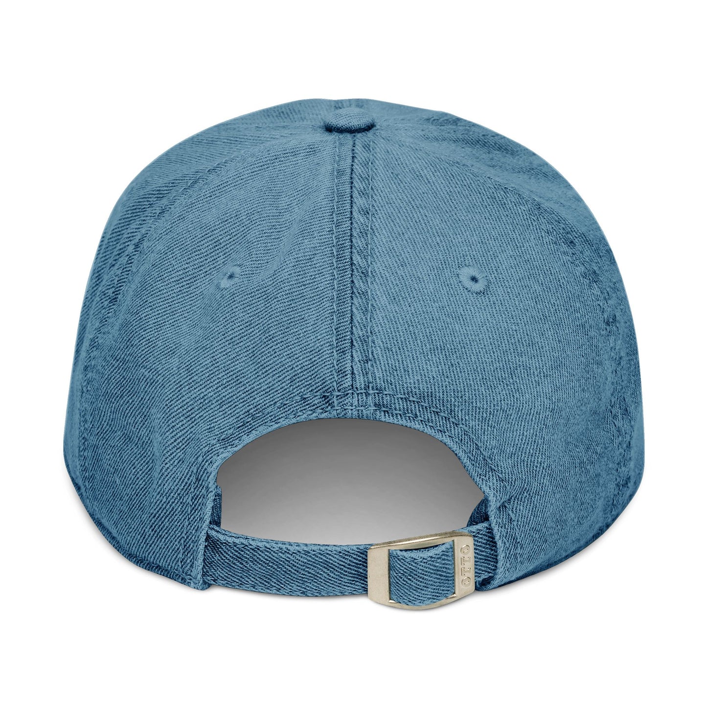 Iced Coffee Club Denim Hat, Embroidered Cap, Perfect Gift for Coffee Lovers