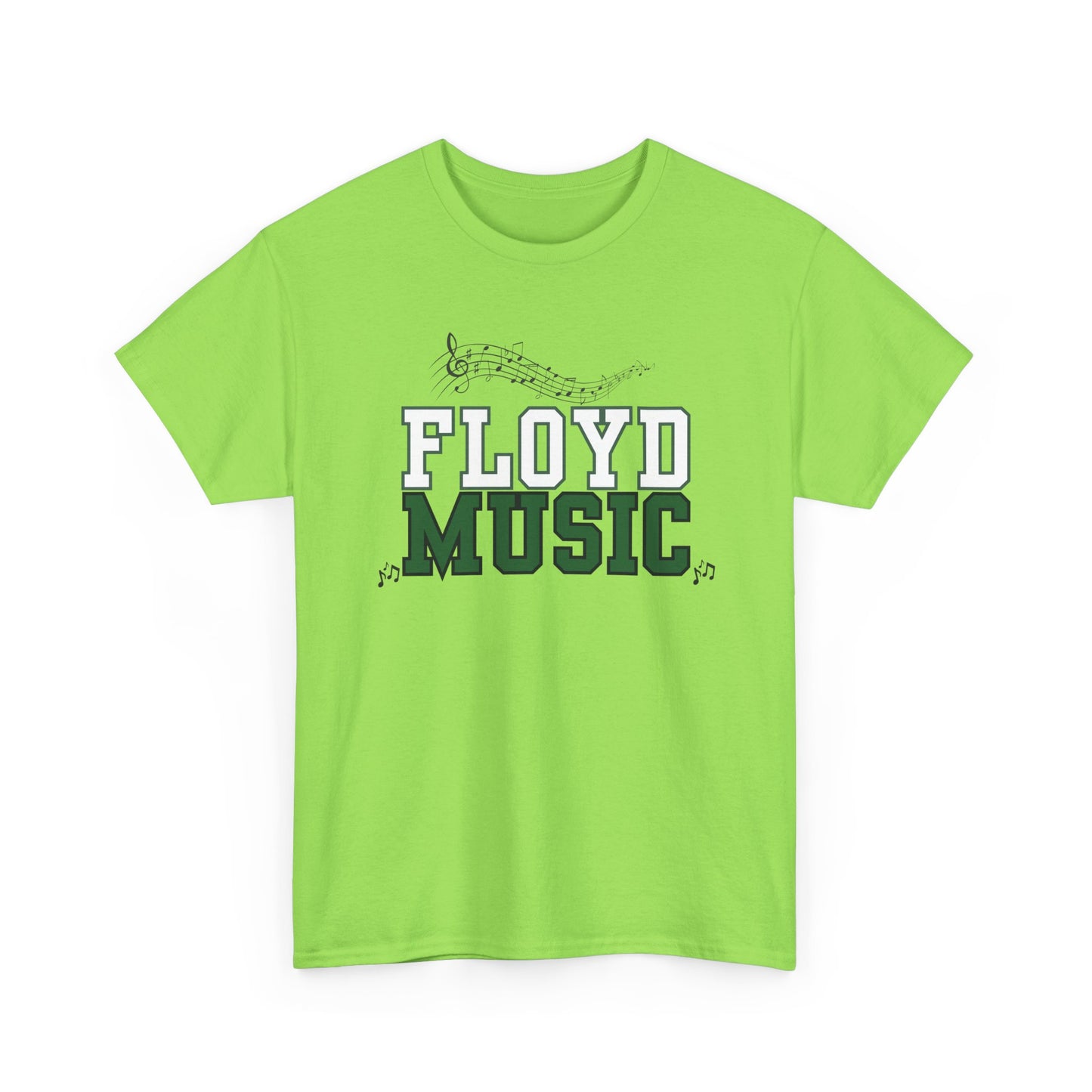 Danielsen- Floyd Music Heavy Cotton Tee - "Music is the Soundtrack of Your Life" Unisex T-Shirt- Personalized