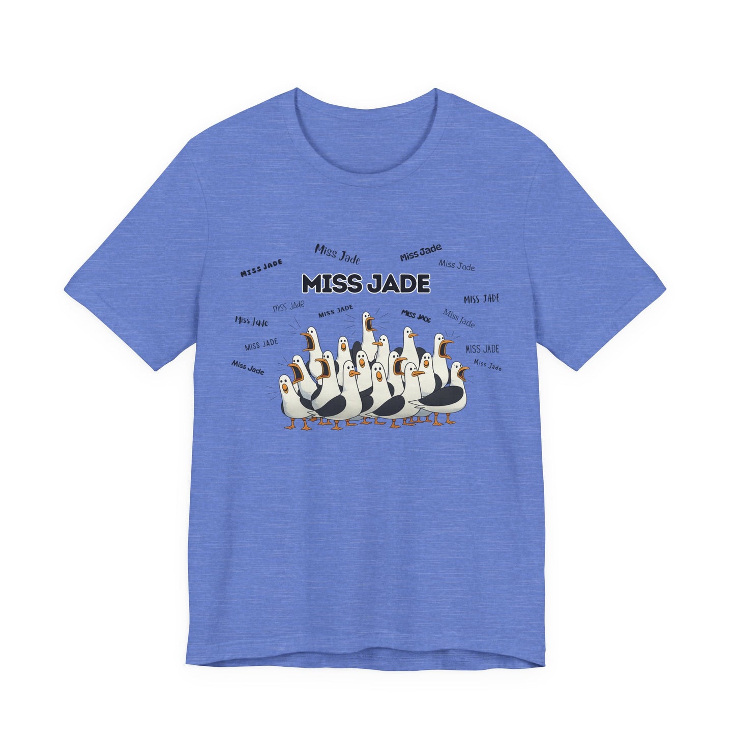 Miss Jade- Penguin Choir T-Shirt — Funny Teacher Personalized Tee