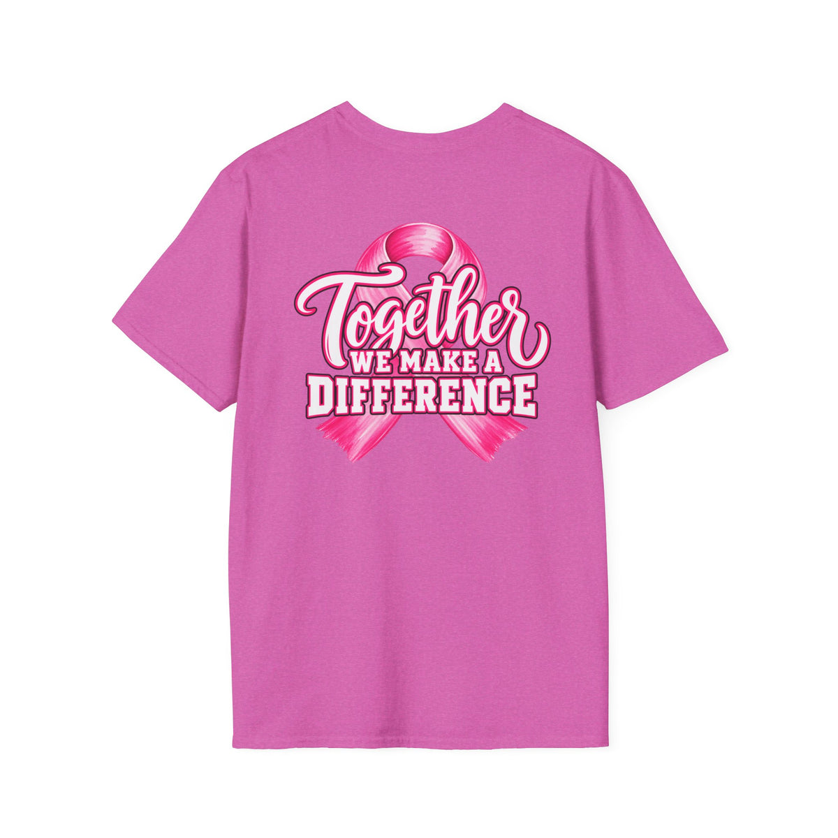 Woodhull-Breast Cancer Awareness Tee, Unisex Softstyle T-Shirt
