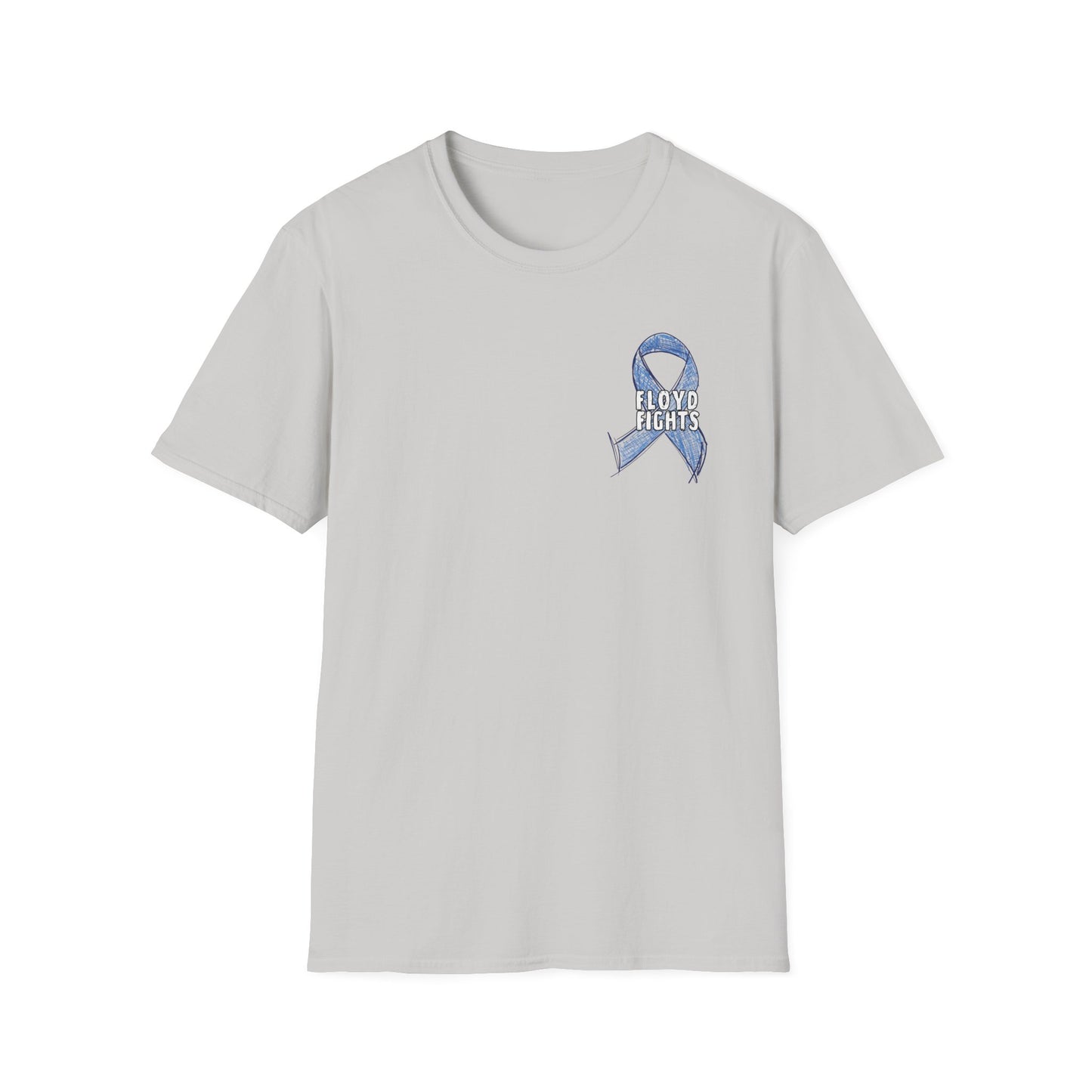 FLOYD FIGHTS Ribbon Diabetes Awareness T-Shirt | Softstyle Tee