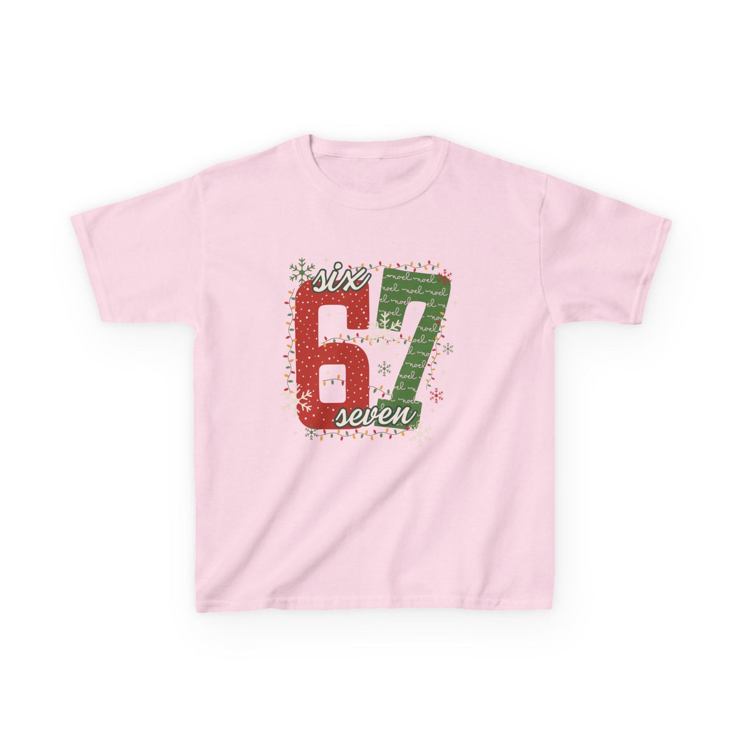 Kids '67' Christmas Number Graphic Tee — Youth- Christmas