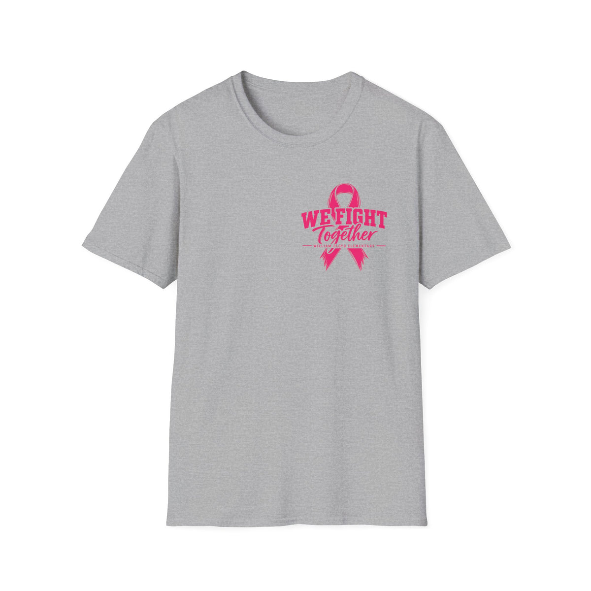 WFE- "We Fight Together"-Breast Cancer Awareness Tee, Unisex Softstyle T-Shirt