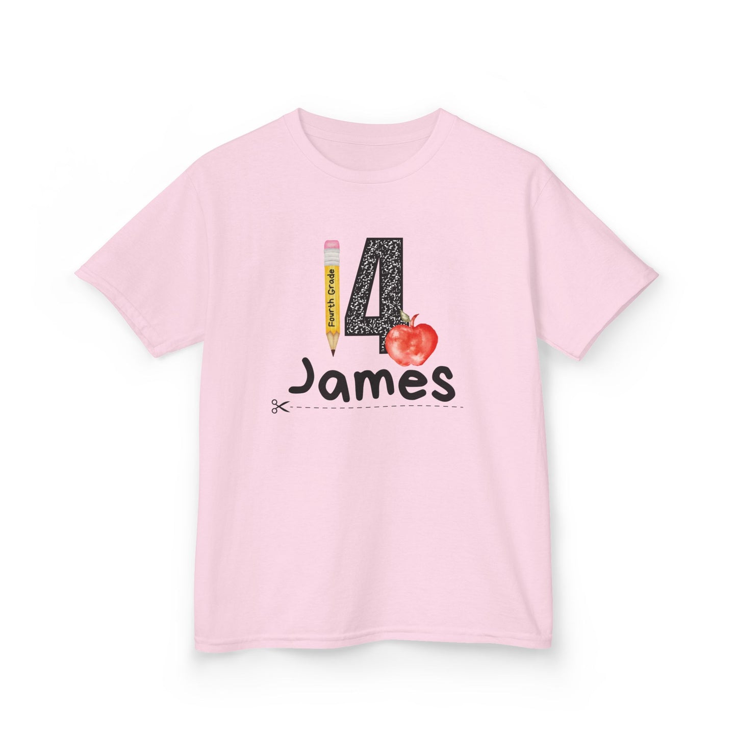 4th Grade- Personalized Kids Tee - Back to School