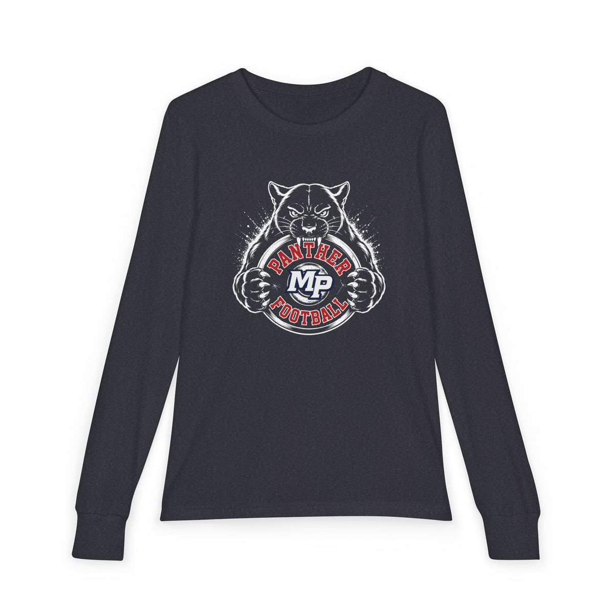 MP FOOTBALL- PANTHER SHIRT- Youth Long Sleeve Tee