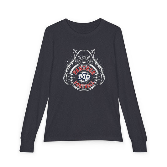 MP FOOTBALL- PANTHER SHIRT- Youth Long Sleeve Tee