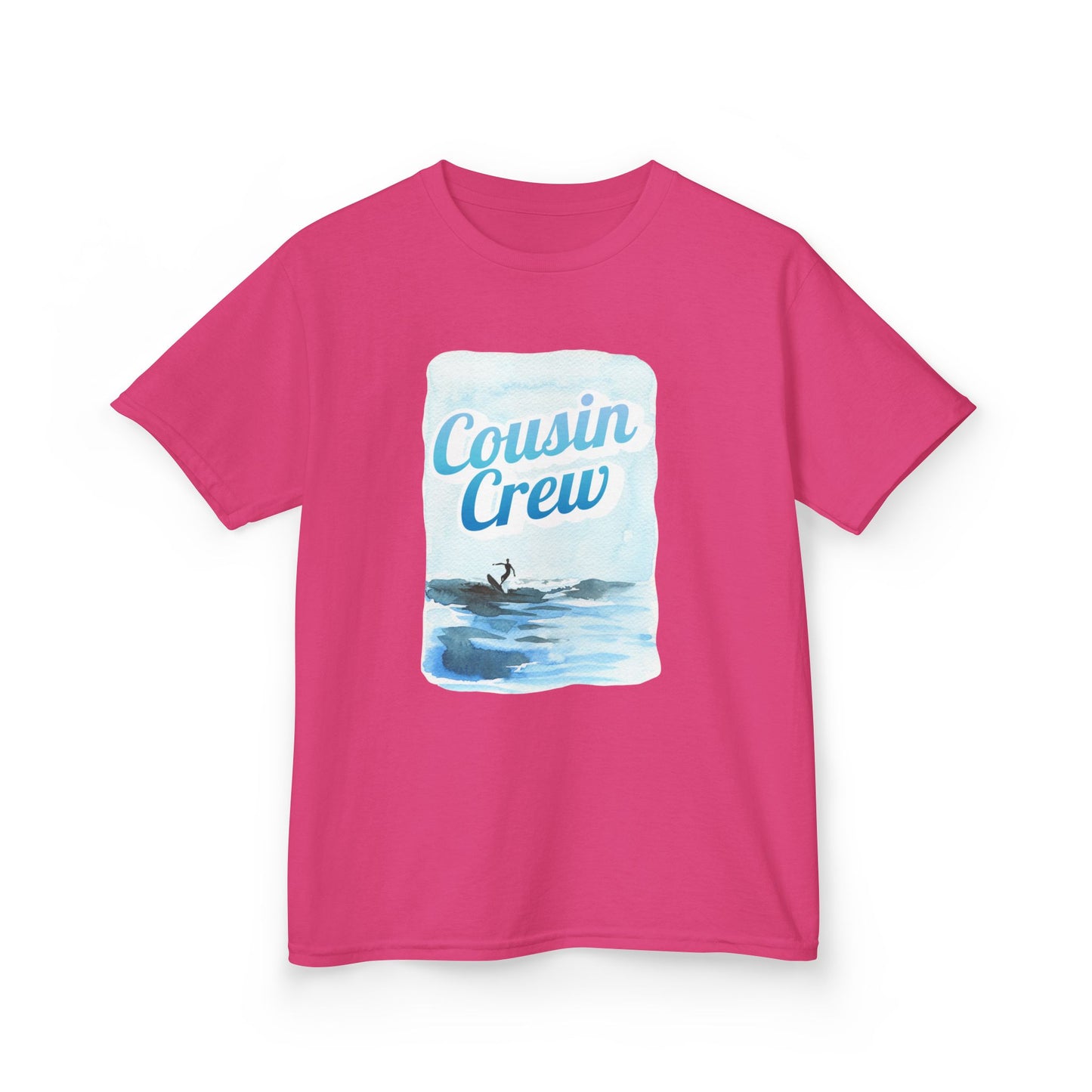 Cool Cousin Crew Kids Tee - Summer Fun, Family Gatherings, Beach Days, Mini Collection