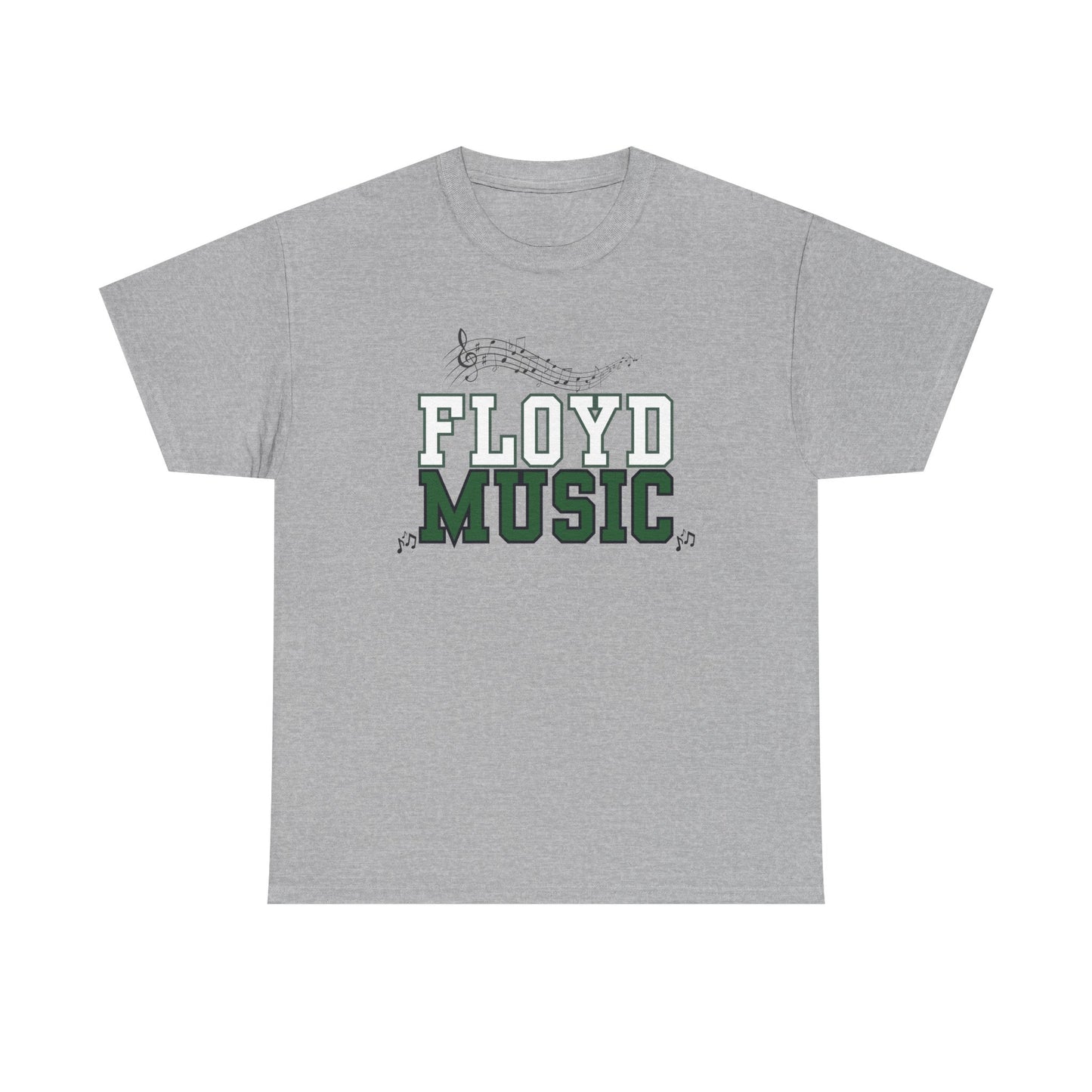 Danielsen- Floyd Music Heavy Cotton Tee - "Music is the Soundtrack of Your Life" Unisex T-Shirt- Personalized