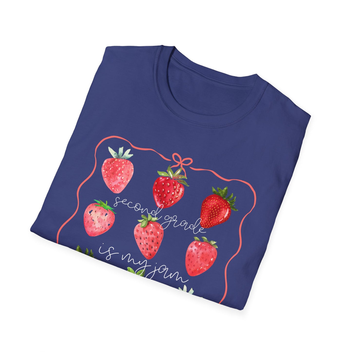 2nd Grade is my Jam- Unisex Softstyle T-Shirt- Back to School
